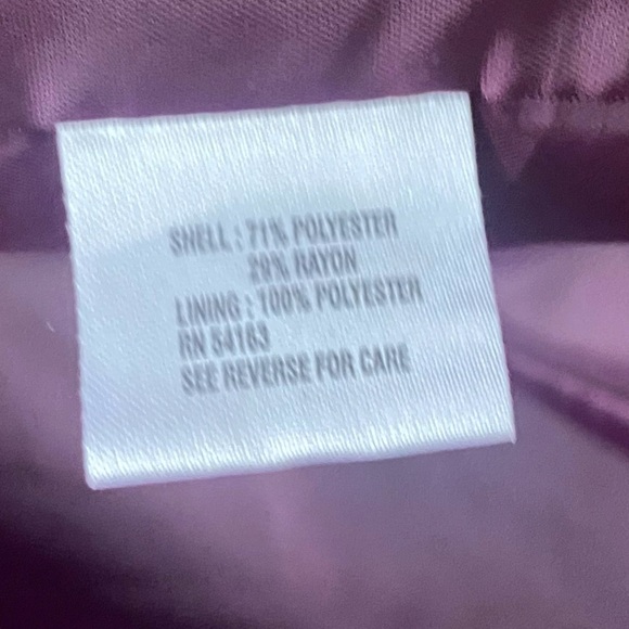 Calvin Klein Black w/Gray Pinstripe Blazer Size 14 - Picture 4 of 5